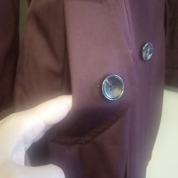 NWOT London Fog Trench coat - Picture 4 of 12